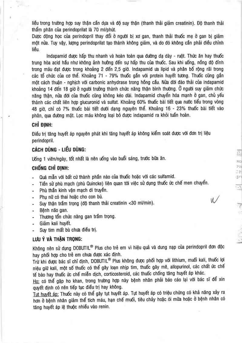 thông tin, cách dùng, giá thuốc Dobutil plus - ảnh 2
