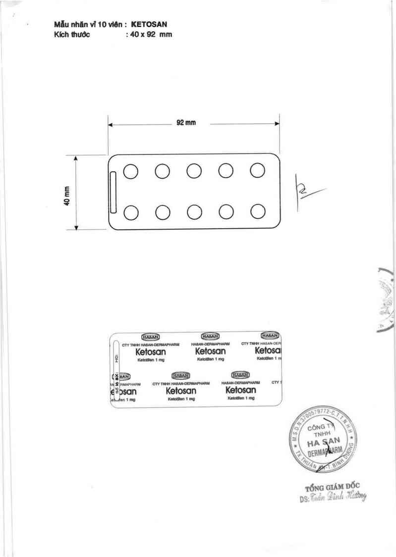thông tin, cách dùng, giá thuốc Ketosan - ảnh 2