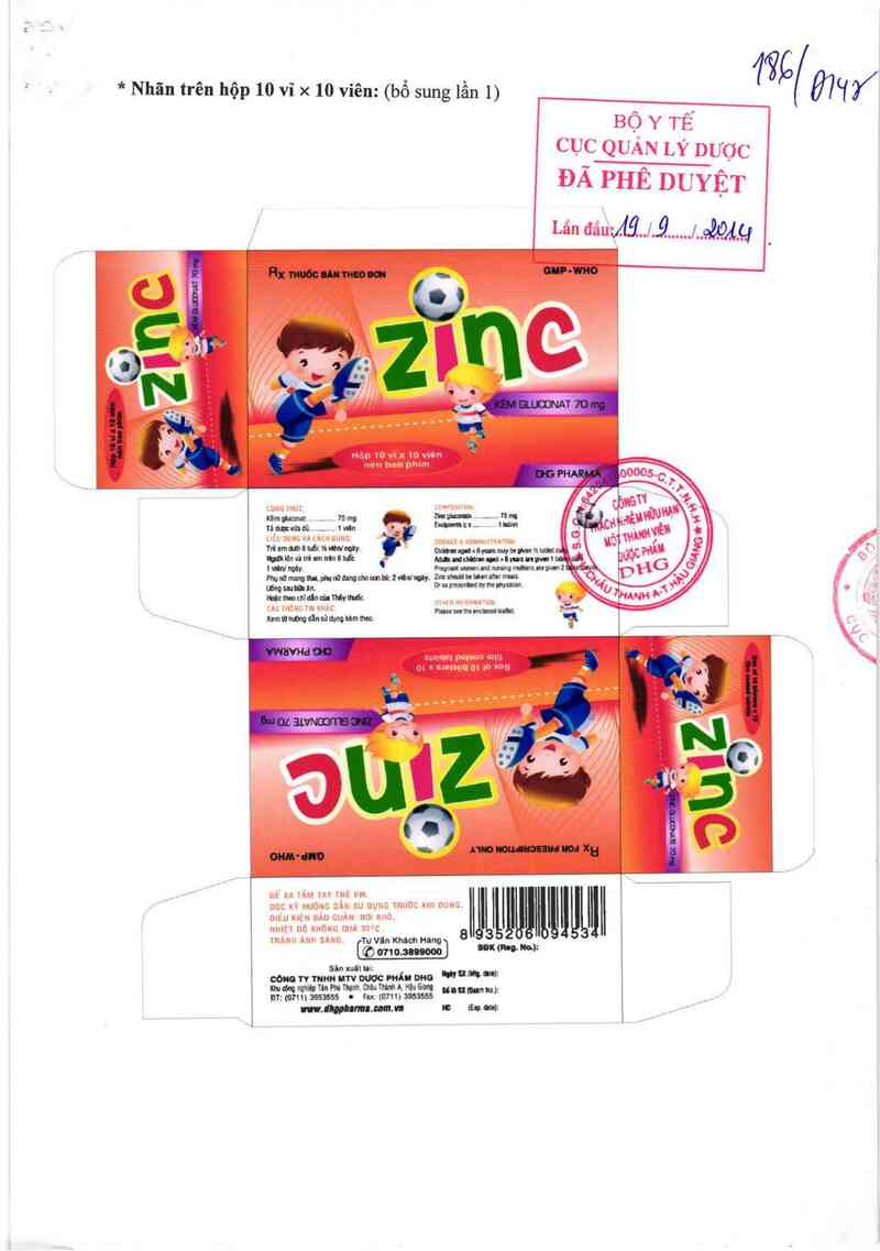 thông tin, cách dùng, giá thuốc Zinc - ảnh 0