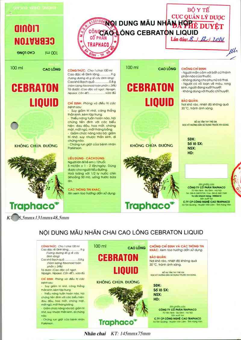 thông tin, cách dùng, giá thuốc Cebraton Liquid - ảnh 0