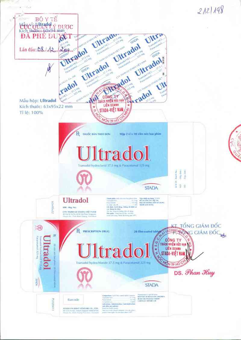 thông tin, cách dùng, giá thuốc Ultradol - ảnh 0