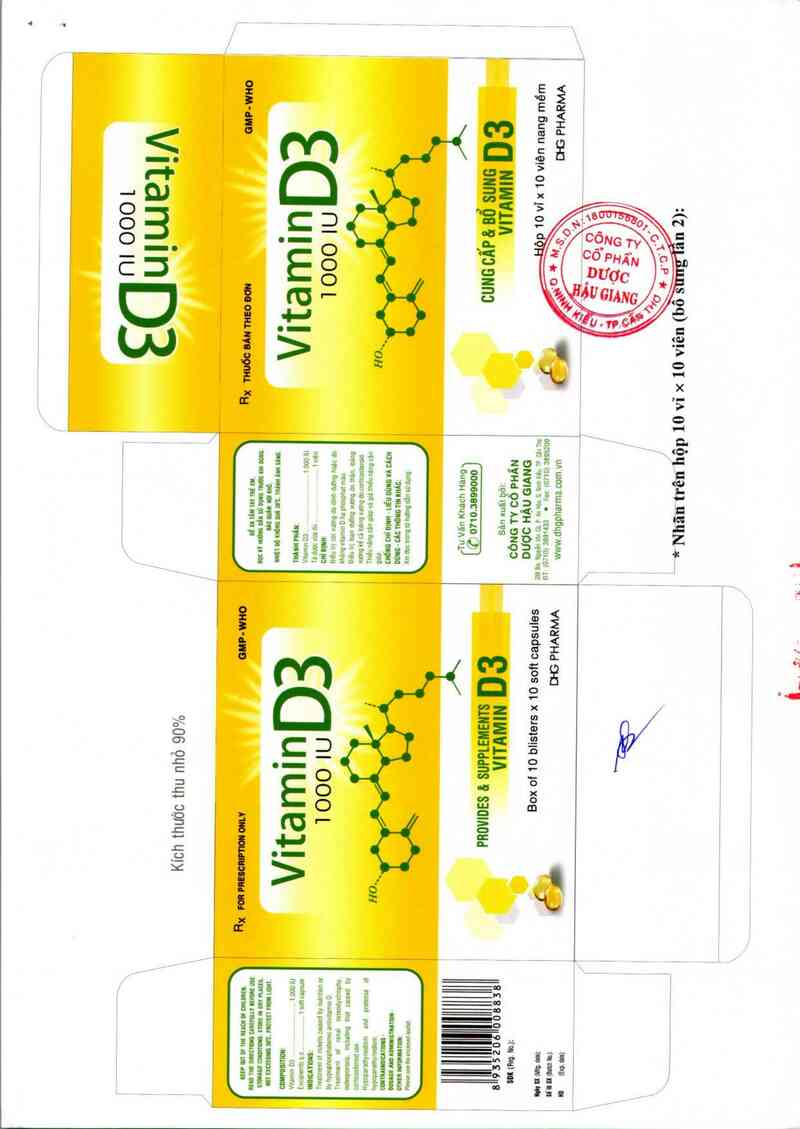 thông tin, cách dùng, giá thuốc Vitamin D3 - ảnh 2