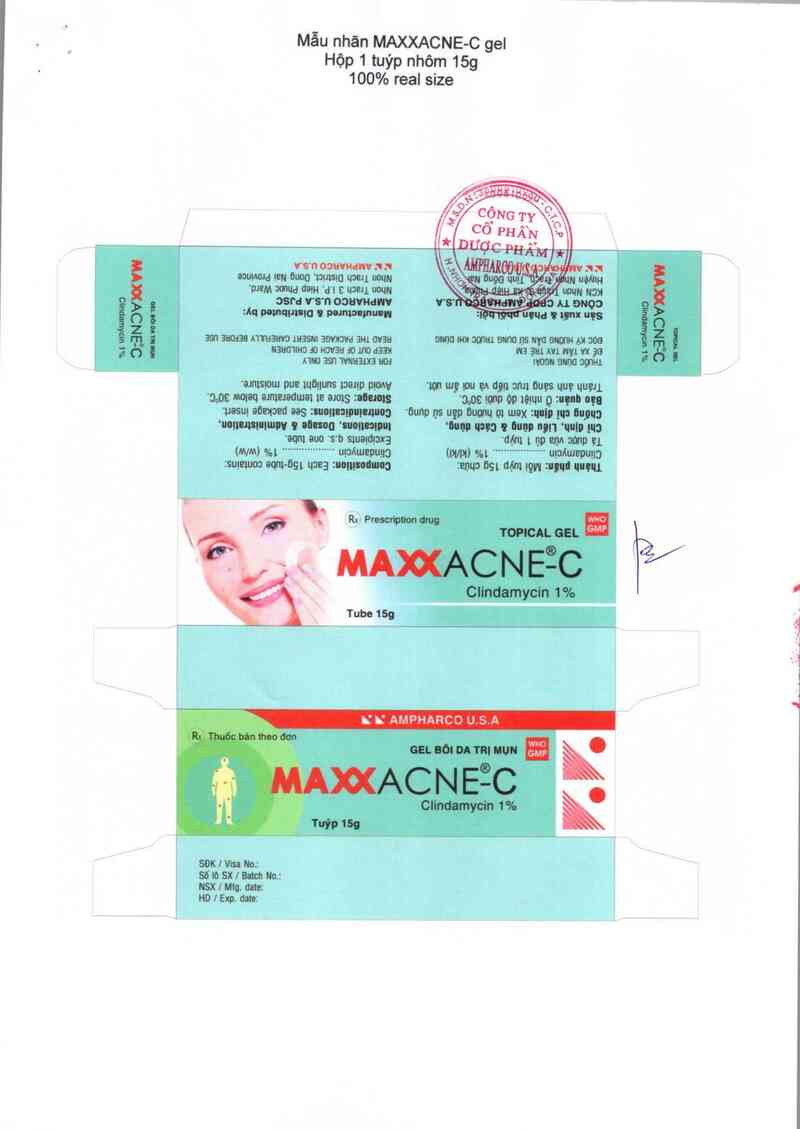 thông tin, cách dùng, giá thuốc Maxxacne-C - ảnh 2