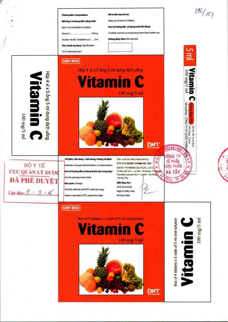 thông tin, cách dùng, giá thuốc Vitamin C - ảnh 0