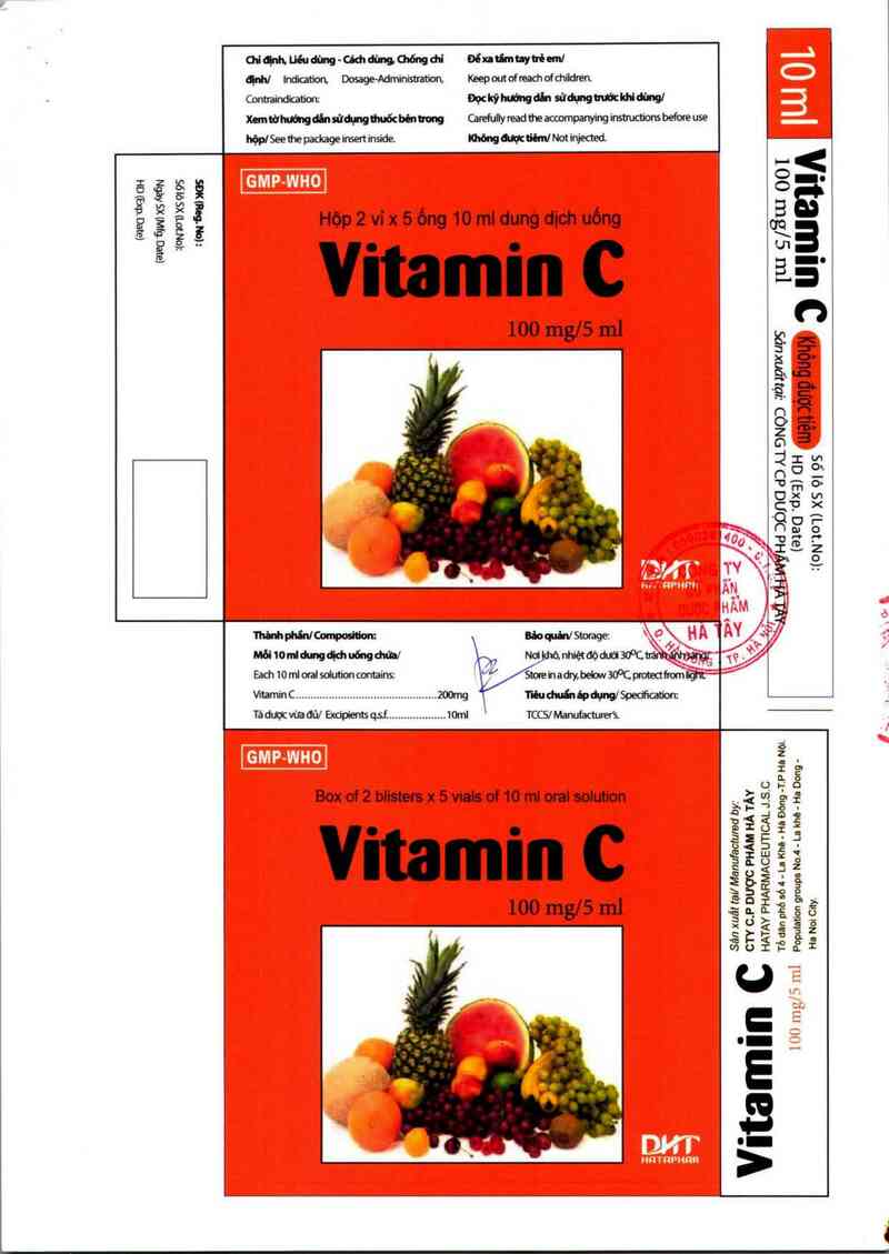 thông tin, cách dùng, giá thuốc Vitamin C - ảnh 1