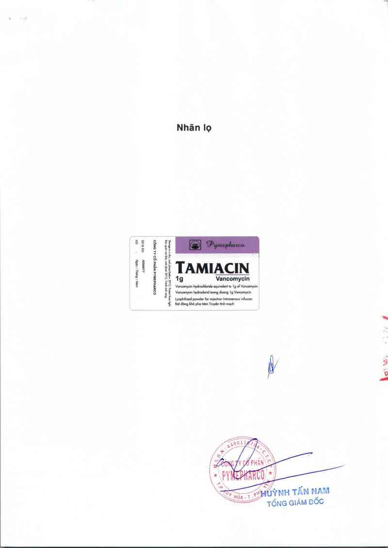 thông tin, cách dùng, giá thuốc Tamiacin 500mg - ảnh 3