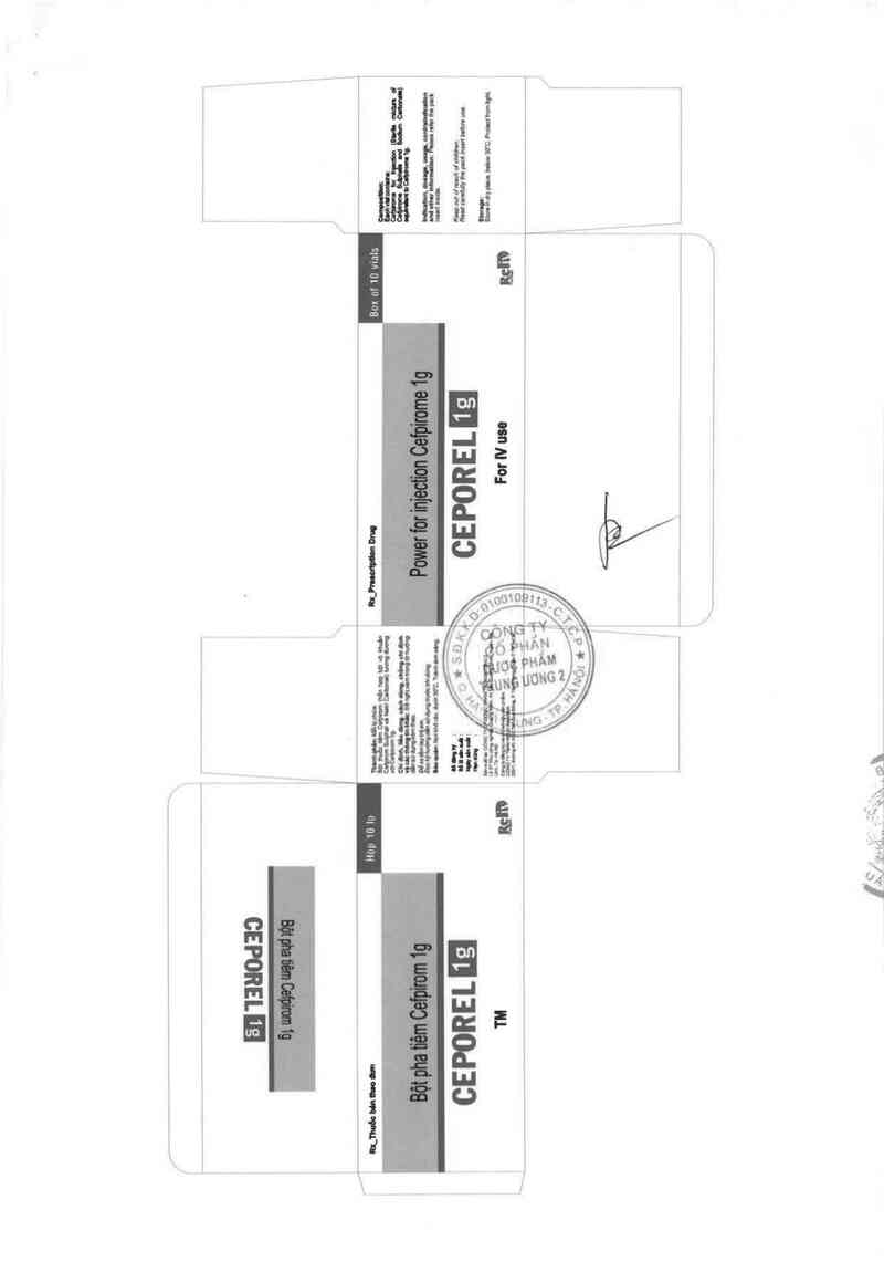 thông tin, cách dùng, giá thuốc Ceporel 1g - ảnh 1