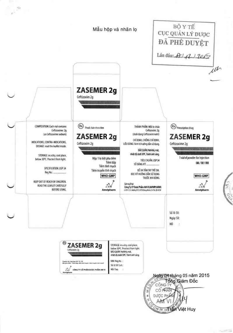 thông tin, cách dùng, giá thuốc Zasemer 2g - ảnh 0