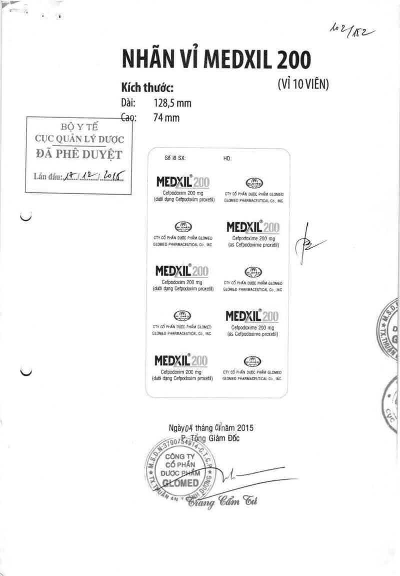 thông tin, cách dùng, giá thuốc Medxil 200 - ảnh 0