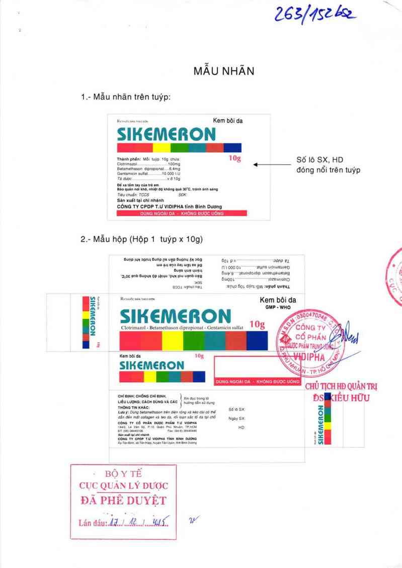 thông tin, cách dùng, giá thuốc Sikemeron - ảnh 0