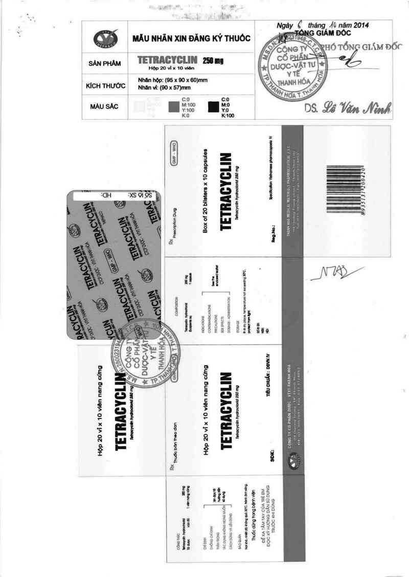 thông tin, cách dùng, giá thuốc Tetracyclin - ảnh 1