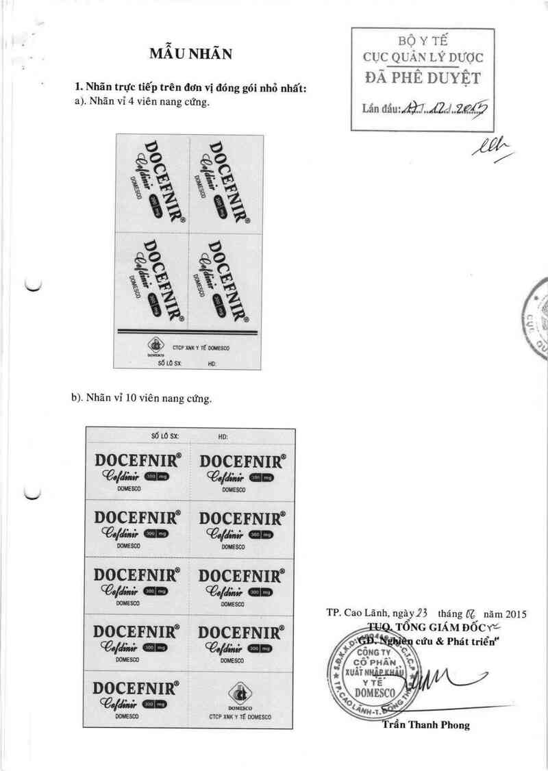 thông tin, cách dùng, giá thuốc Docefnir 300 mg - ảnh 0