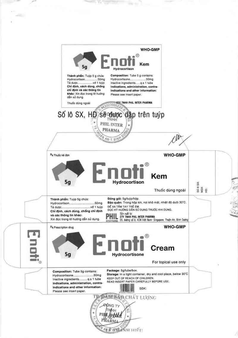 thông tin, cách dùng, giá thuốc Enoti - ảnh 1