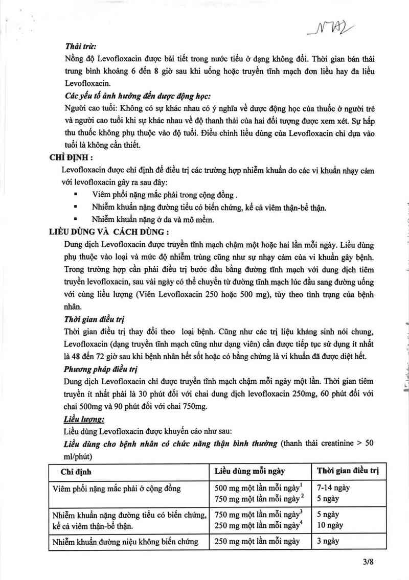 thông tin, cách dùng, giá thuốc Rvlevo 750 - ảnh 4