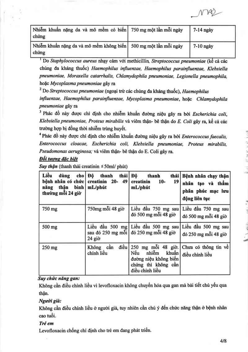 thông tin, cách dùng, giá thuốc Rvlevo 750 - ảnh 5