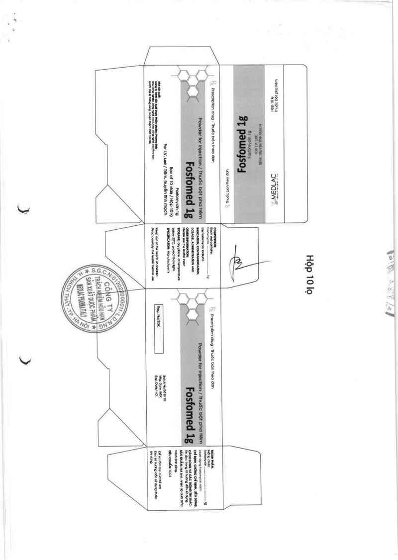 thông tin, cách dùng, giá thuốc Fosfomed 1g - ảnh 1