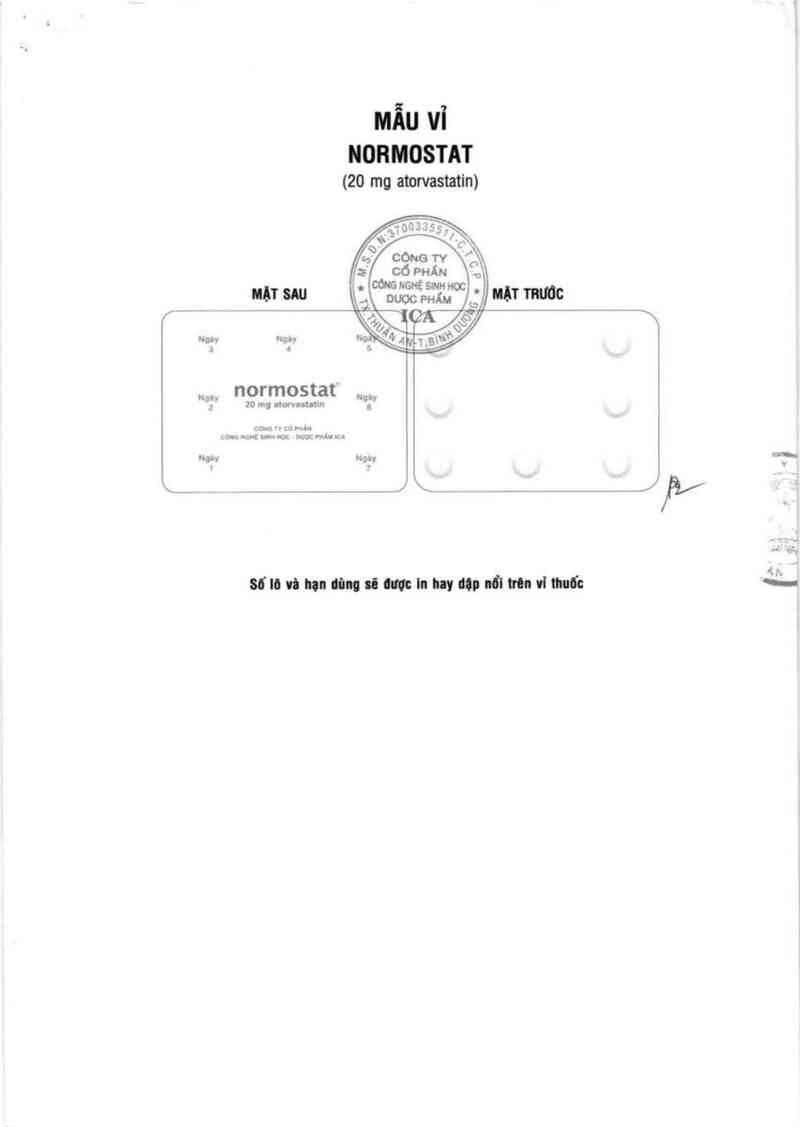 thông tin, cách dùng, giá thuốc Normostat - ảnh 1