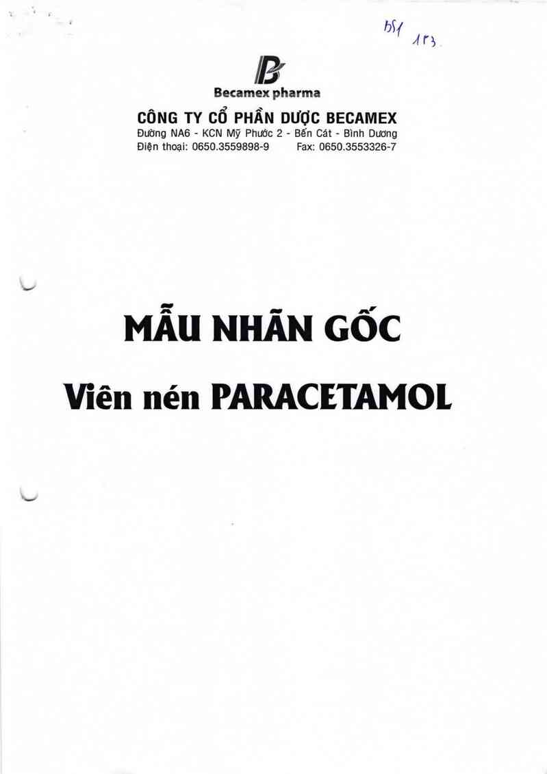 thông tin, cách dùng, giá thuốc Paracetamol 500 mg - ảnh 0