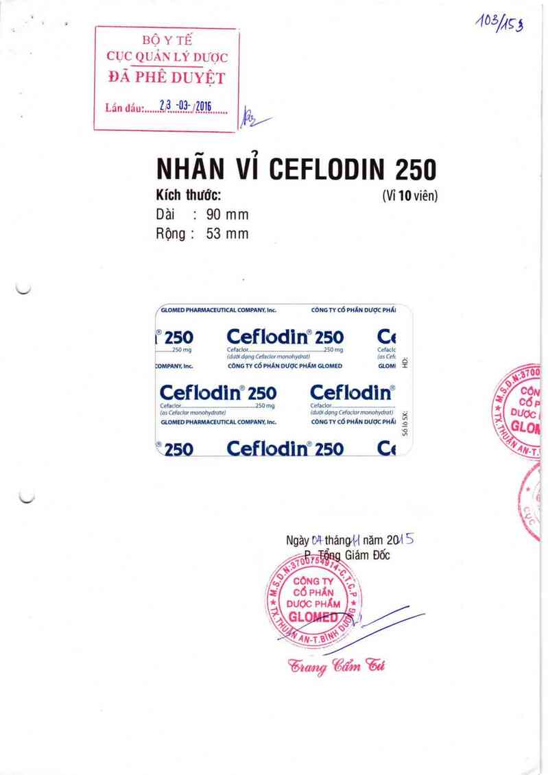 thông tin, cách dùng, giá thuốc Ceflodin 250 - ảnh 0