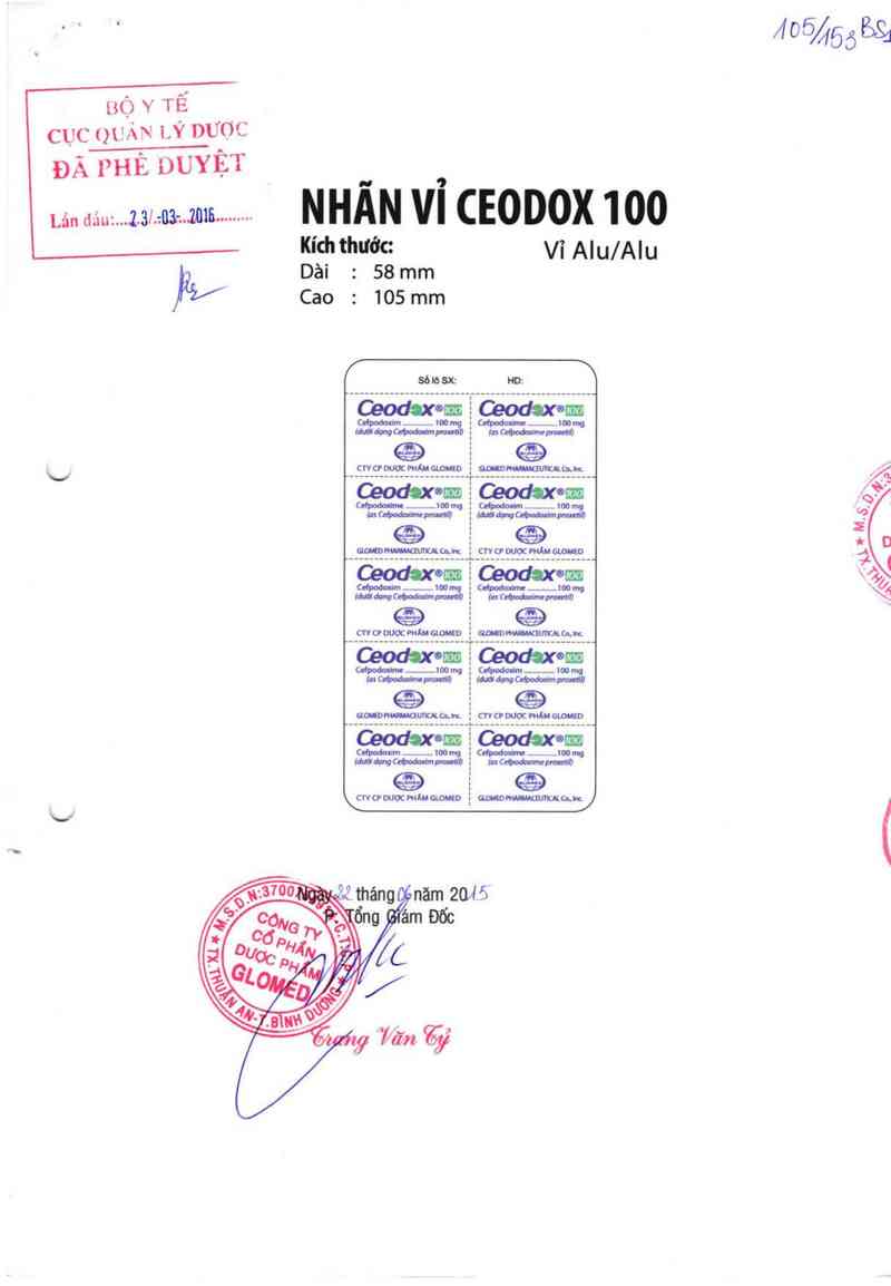 thông tin, cách dùng, giá thuốc Ceodox 100 - ảnh 0