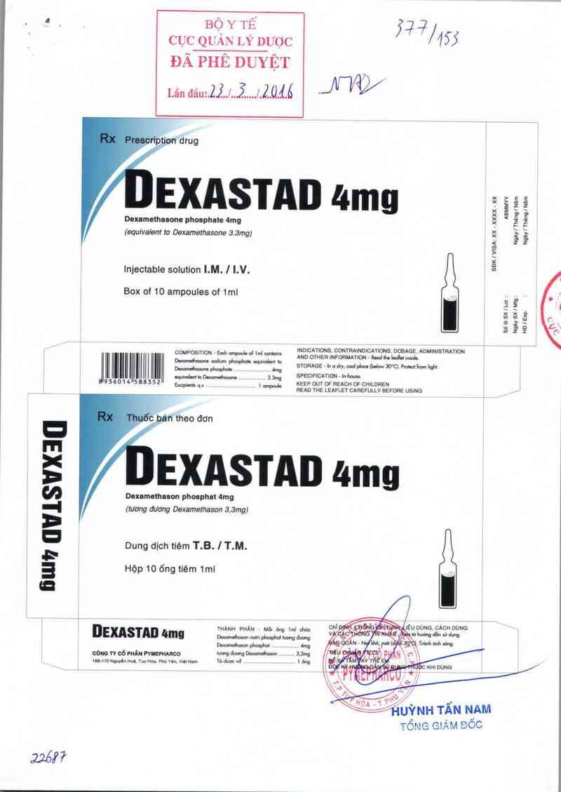 thông tin, cách dùng, giá thuốc Dexastad 4mg - ảnh 0