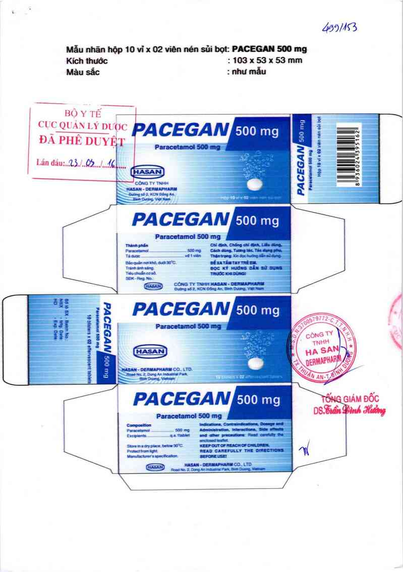 thông tin, cách dùng, giá thuốc Pacegan 500 mg - ảnh 0