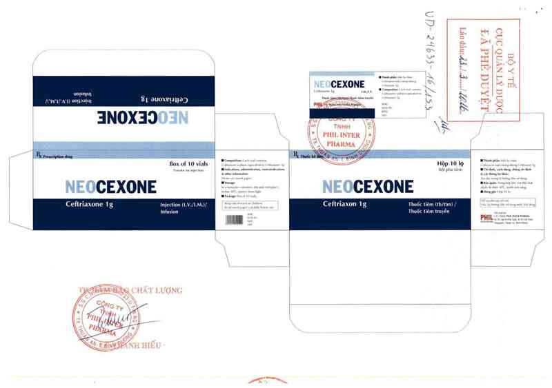 thông tin, cách dùng, giá thuốc Neocexone - ảnh 0