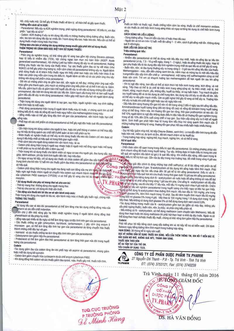 thông tin, cách dùng, giá thuốc Di-angesic codein 30 - ảnh 5