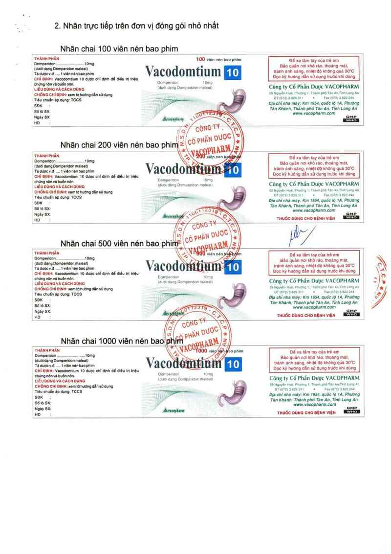 thông tin, cách dùng, giá thuốc Vacodomtium 10 - ảnh 13