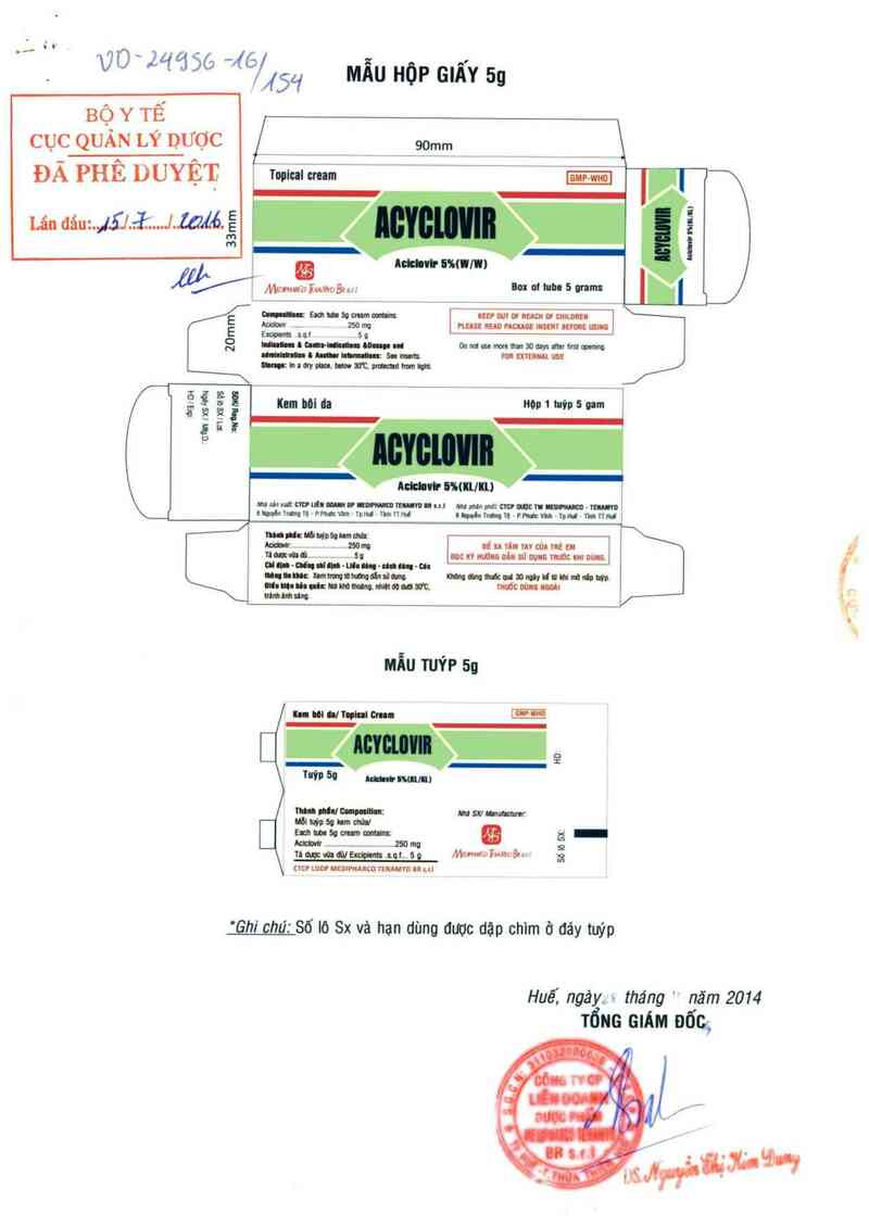 thông tin, cách dùng, giá thuốc Acyclovir - ảnh 0