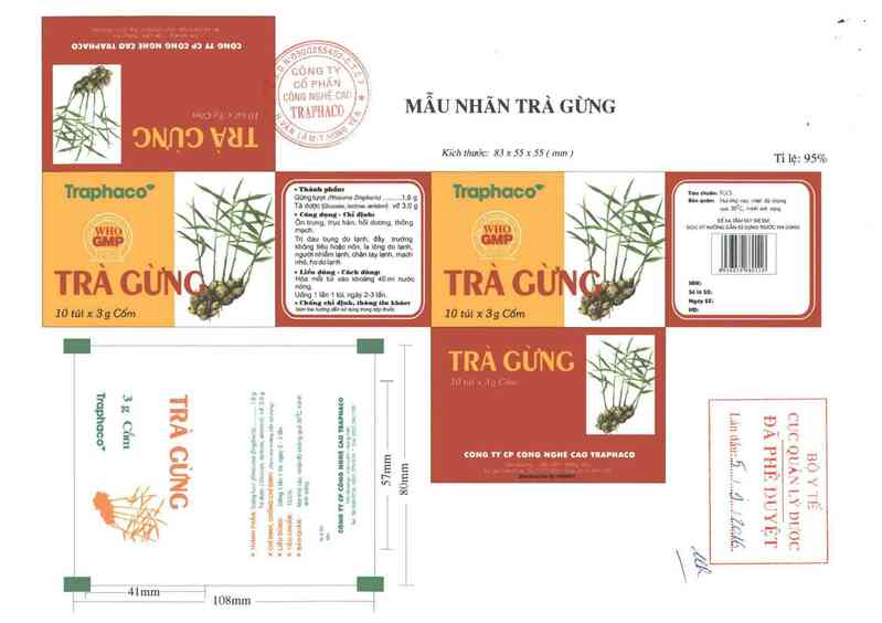 thông tin, cách dùng, giá thuốc Trà gừng - ảnh 0