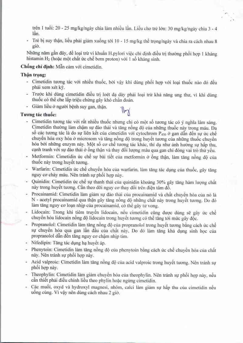 thông tin, cách dùng, giá thuốc Agintidin 400 - ảnh 3