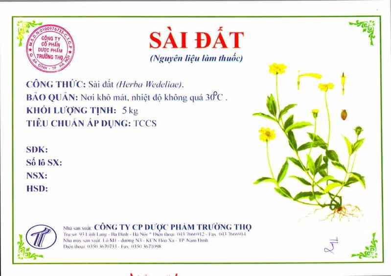 thông tin, cách dùng, giá thuốc Sài đất - ảnh 3