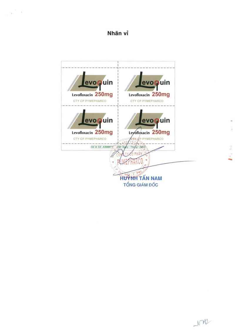 thông tin, cách dùng, giá thuốc Levoquin 250 - ảnh 1