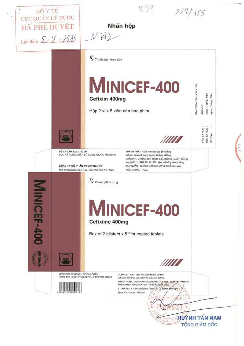 thông tin, cách dùng, giá thuốc Minicef 400mg - ảnh 0