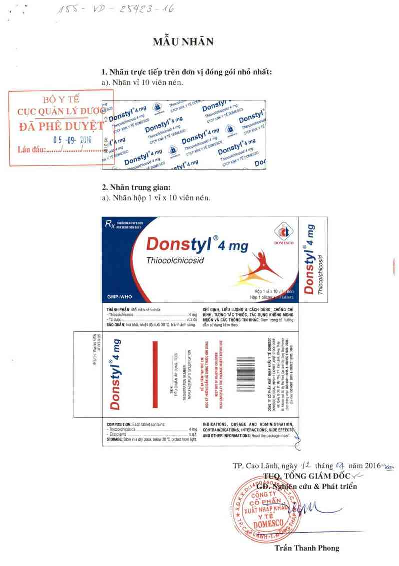 thông tin, cách dùng, giá thuốc Donstyl 4 mg - ảnh 0