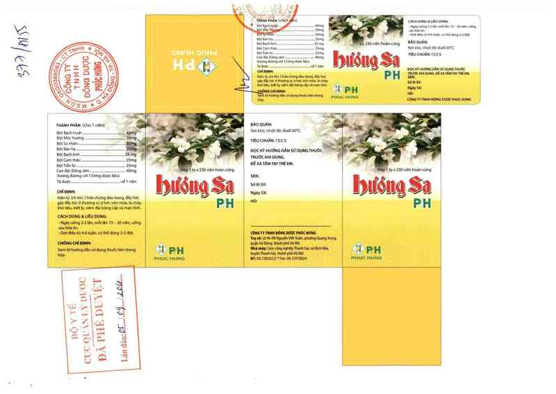 thông tin, cách dùng, giá thuốc Hương Sa P/H - ảnh 0