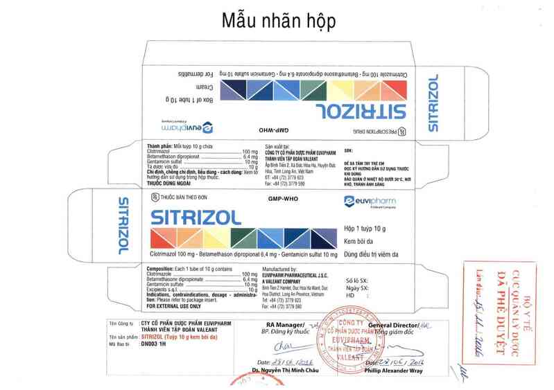 thông tin, cách dùng, giá thuốc Sitrizol - ảnh 0