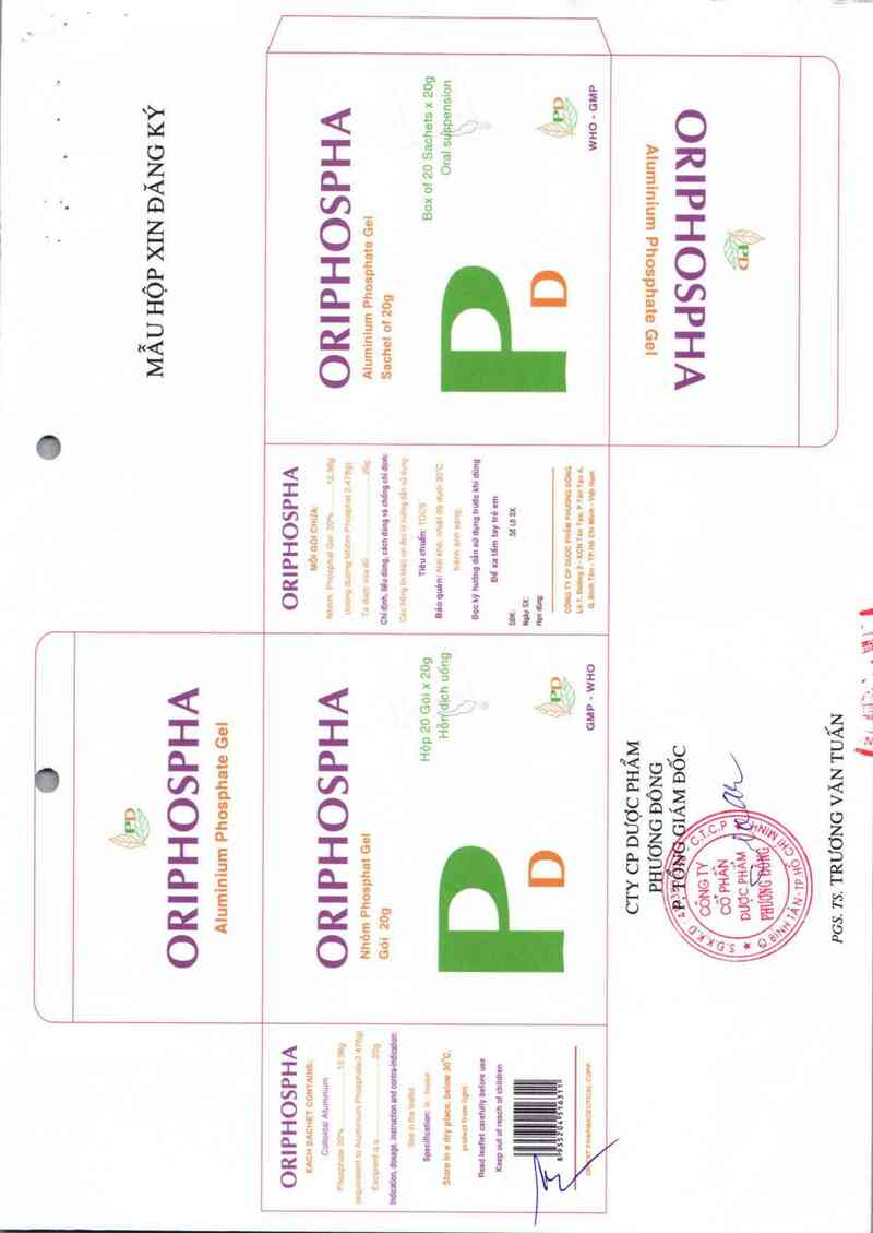 thông tin, cách dùng, giá thuốc Oriphospha - ảnh 2