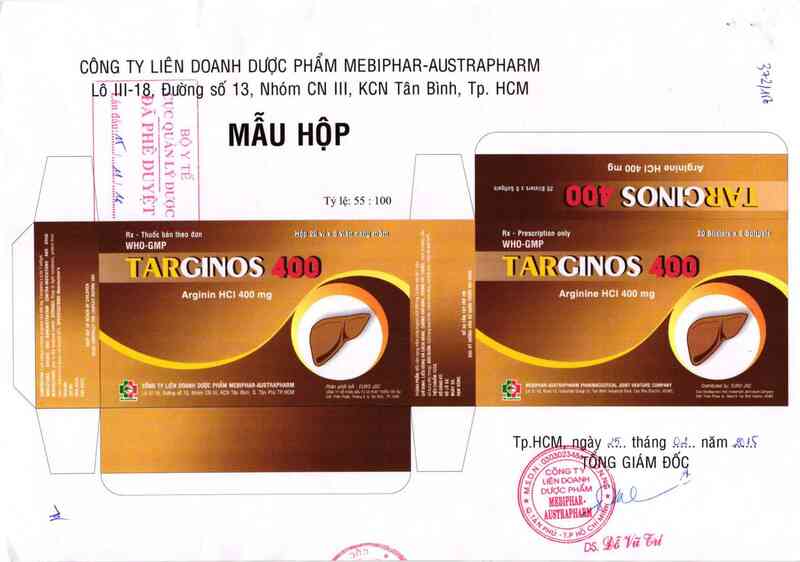 thông tin, cách dùng, giá thuốc Targinos 400 - ảnh 0