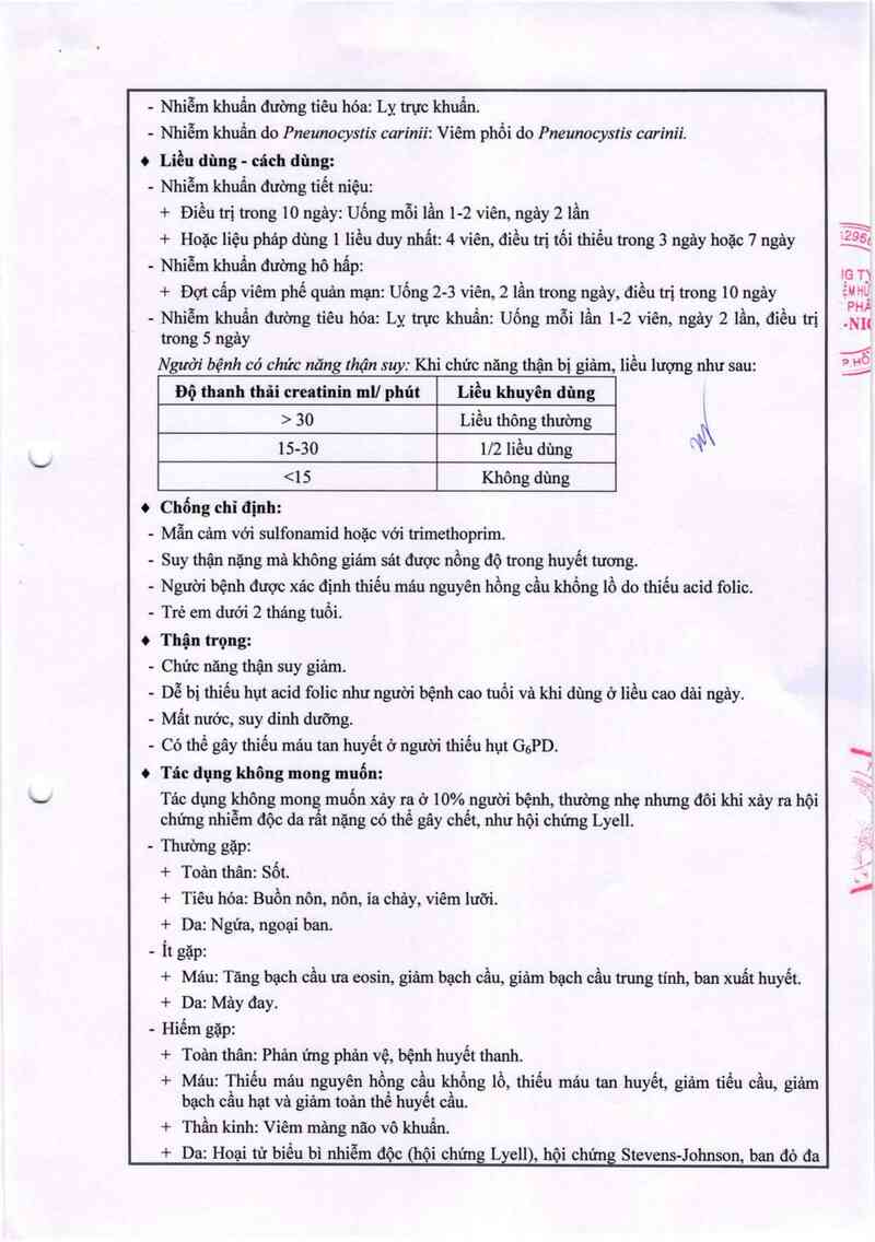 thông tin, cách dùng, giá thuốc Bactocin Cap - ảnh 3