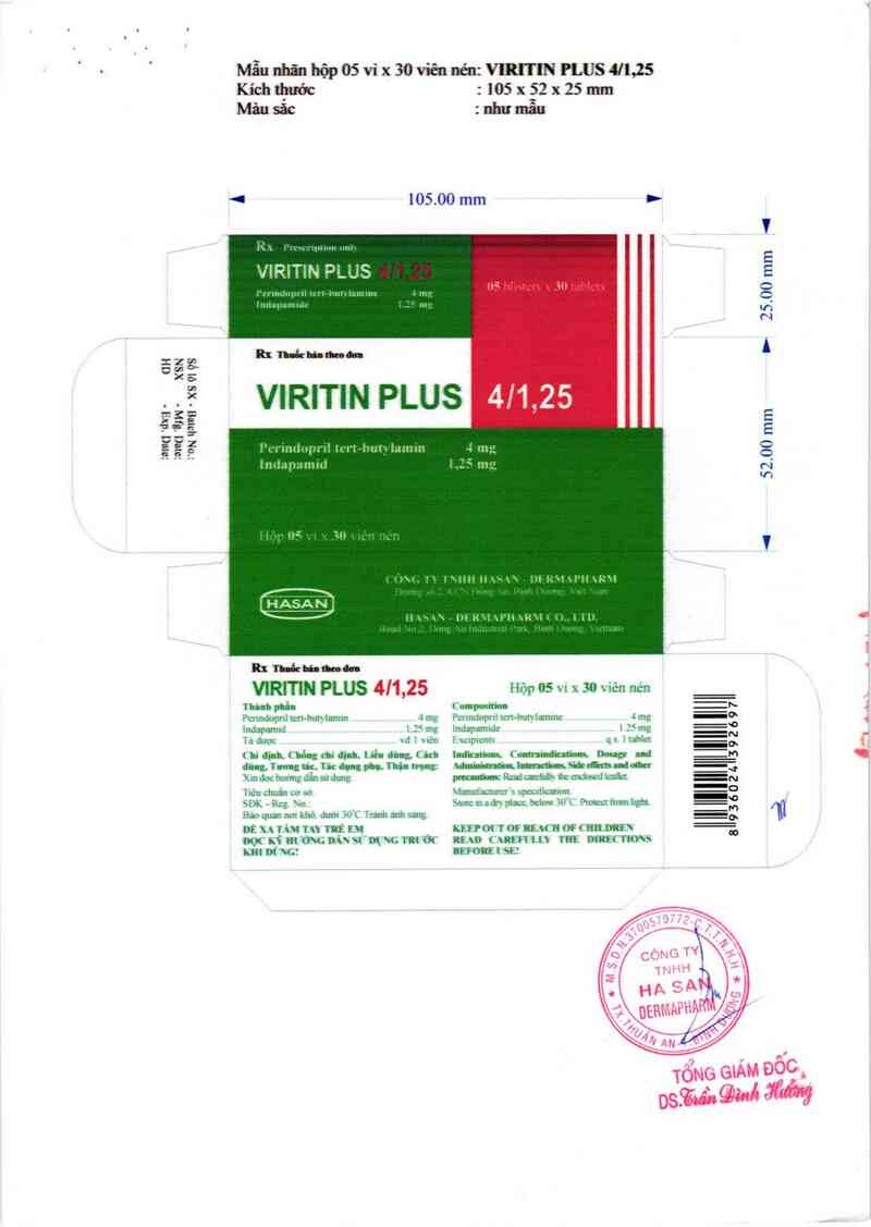 thông tin, cách dùng, giá thuốc Viritin plus 4/1.25 - ảnh 2