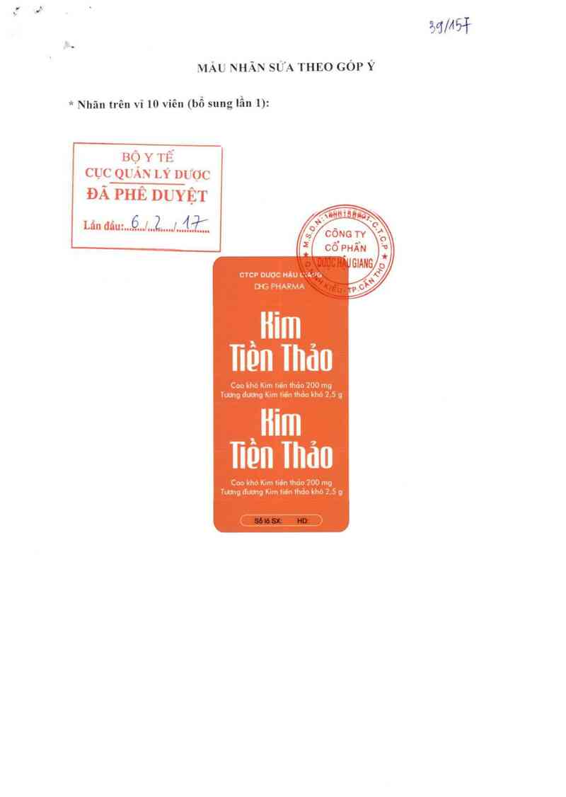 thông tin, cách dùng, giá thuốc Kim tiền thảo - ảnh 0