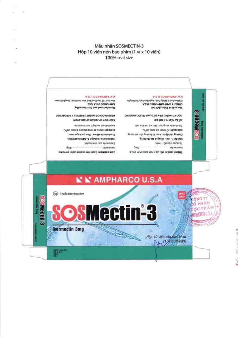 thông tin, cách dùng, giá thuốc Sos Mectin-3 - ảnh 2