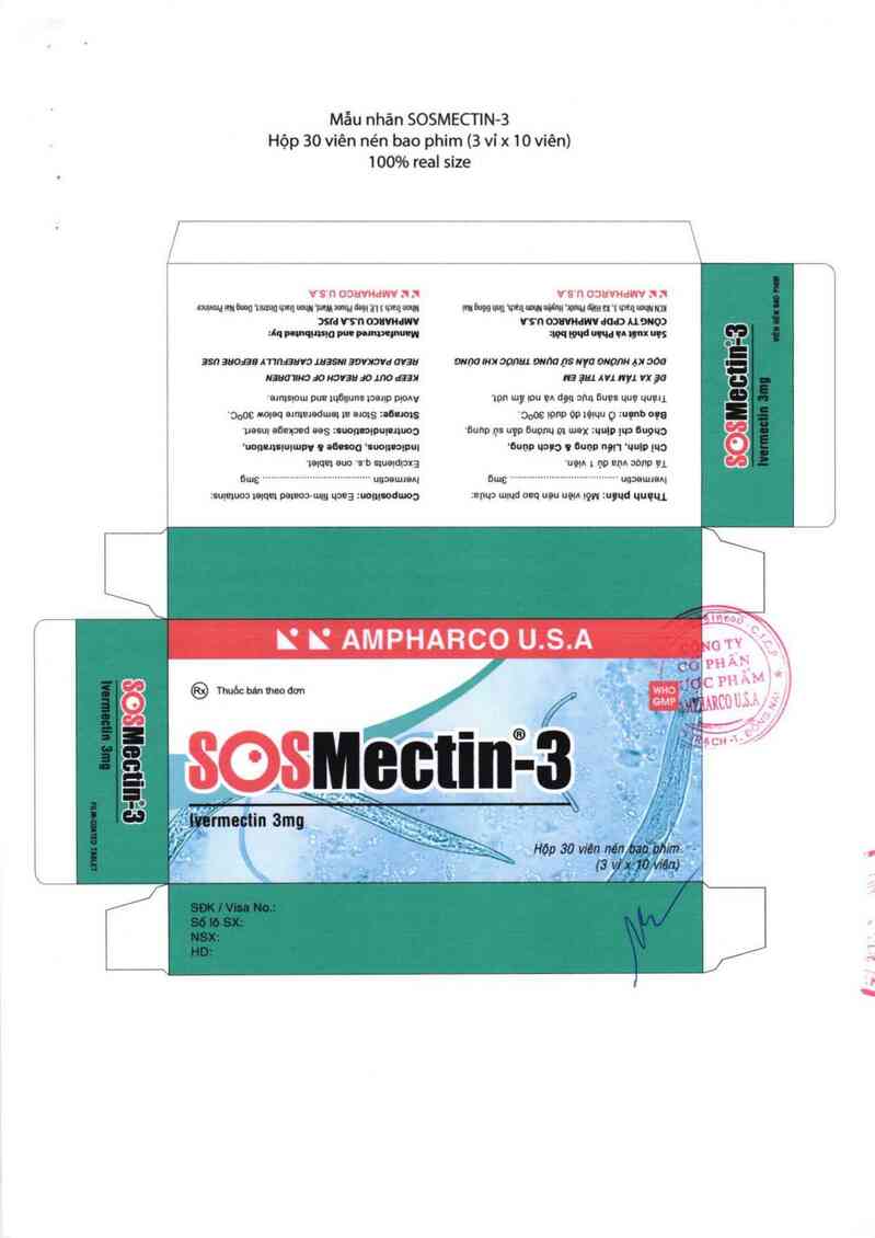 thông tin, cách dùng, giá thuốc Sos Mectin-3 - ảnh 3