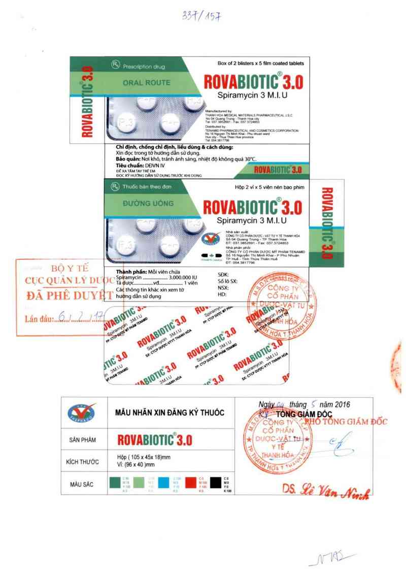 thông tin, cách dùng, giá thuốc Rovabiotic 3.0 - ảnh 0