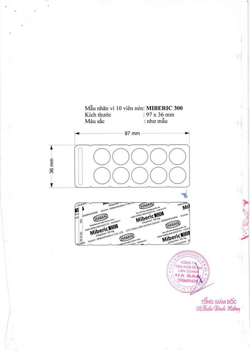 thông tin, cách dùng, giá thuốc Miberic 300 - ảnh 3