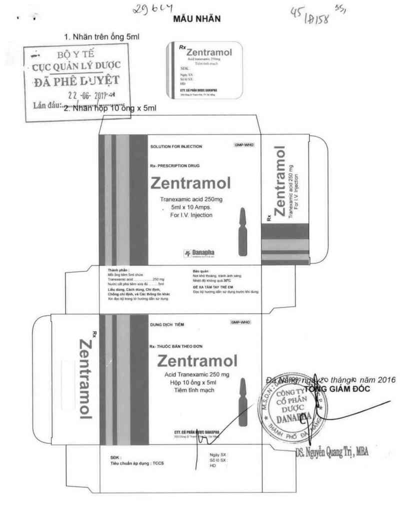 thông tin, cách dùng, giá thuốc Zentramol - ảnh 0