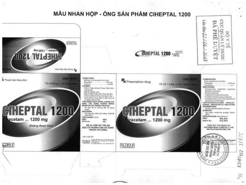 thông tin, cách dùng, giá thuốc Ciheptal 1200 - ảnh 0