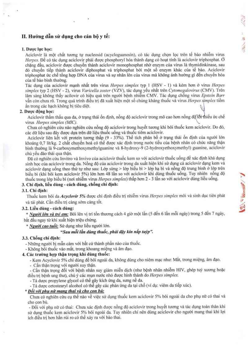 thông tin, cách dùng, giá thuốc Acyclovir 5% - ảnh 4